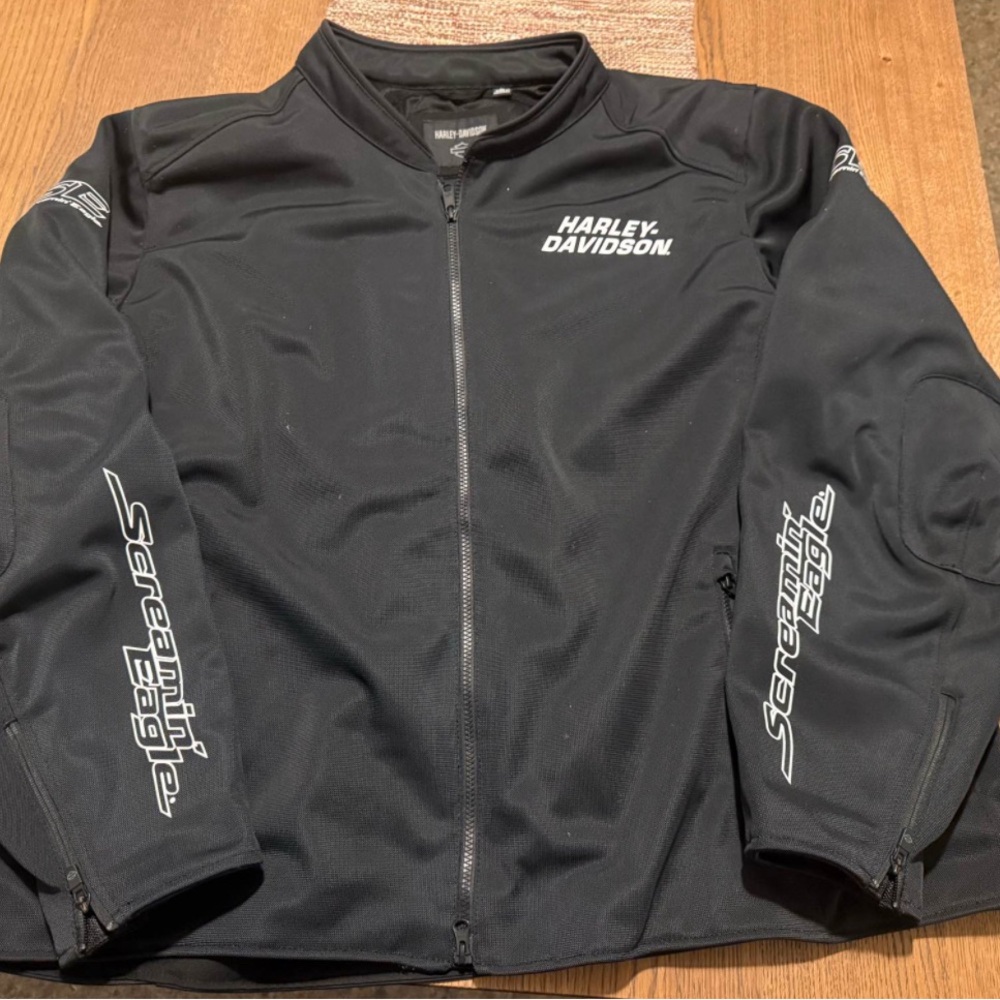 Screamin eagle Harley-Davidson Black Men's Jacket